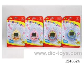 Electronic pet machine with beaded chain included battery 2*AG13