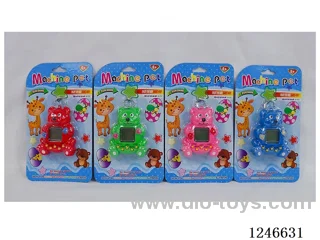 Electronic pet machine with beaded chain included battery 2*AG13