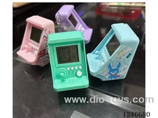 Tetris game console 4colors included battery