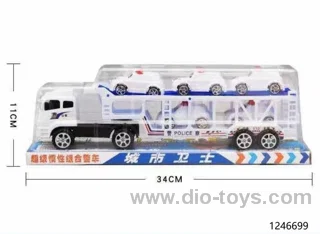 free wheel trailer+ free wheel police car
