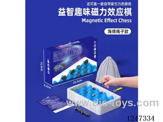 Magnetic Effect Chess - Sponge + Rope