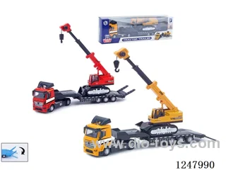 Free wheel trailer + pull back vehicle