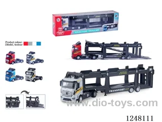 Free wheel trailer set