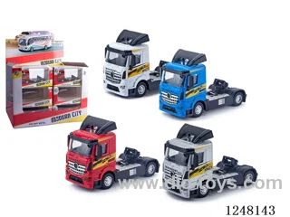 free wheel alloy car 24PCS