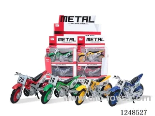 free wheel alloy car 12PCS