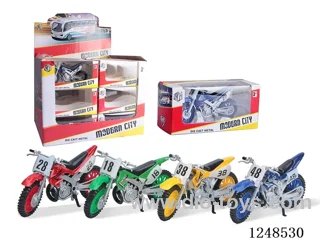 free wheel alloy car 24PCS