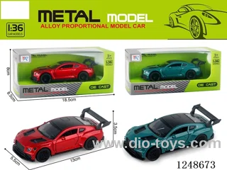 1:36 Alloy Bentley GT Model