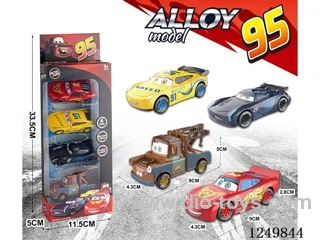 alloy car 4PCS