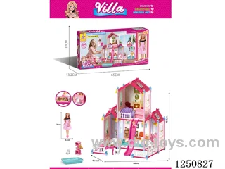 11 inch Barbie DIY Puzzle Villa Set 184PCS