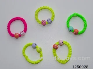 Beaded hair tie