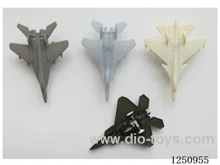 Pull back fighter jet