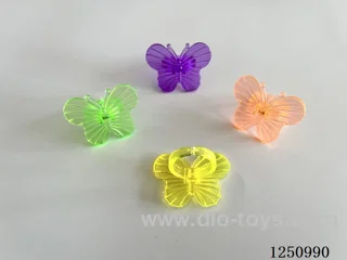 Transparent Butterfly Ring