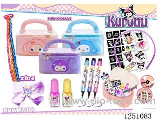 Kuroko Tattoo Nail Art with Hair Accessory Set (Three Styles Assorted)