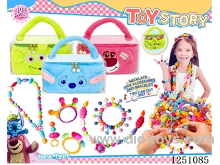 Bead Building Blocks 108PCS (Stitch/Bear/Tentacool Three Variants Assorted)