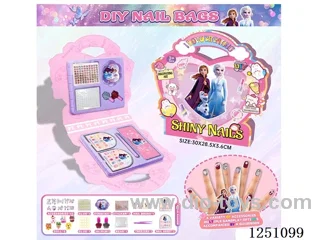 Frozen Princess DIY Nail Art Accessories Set (with Instruction Booklet)