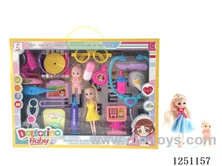 27-inch Vision Chart Medical set - 5 inch doll