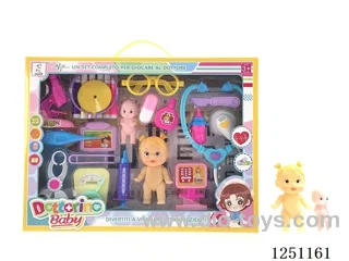 27-inch Vision Chart Medical set - 5.5 inch doll