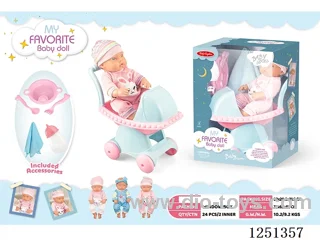 12 inch doll set with IC included battery 3*AG13