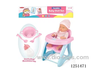 12 inch doll set with IC included battery 3*AG13