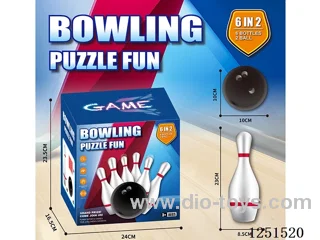 Bowling (6 Bottles + 2 Balls)