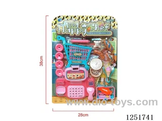 Cash register trolley set