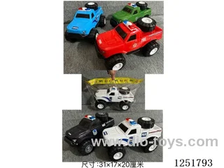 free wheel police car