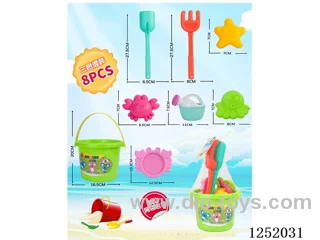 8PCS beach toys