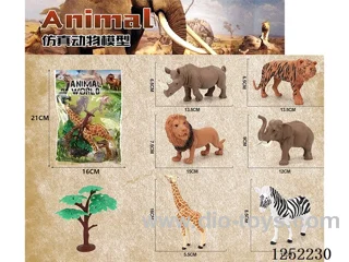 6 small animals mixed pack