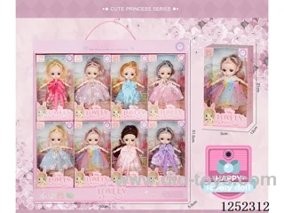 6 inch Barbie 8PCS