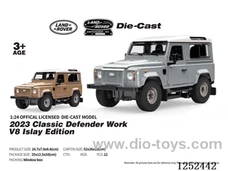 1:24 free wheel alloy car
