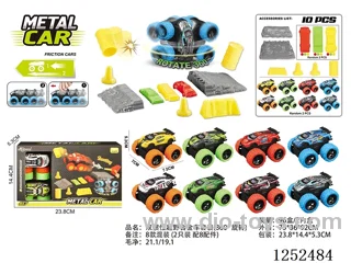 Dual inertia off-road alloy car set (360° rotation)