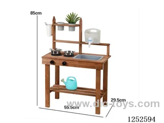 Wooden toy - Outdoor Kitchen Model B
