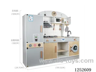 Wooden toy - Fridge Kitchen Model B