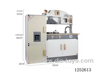 Wooden toy - Fridge Kitchen E
