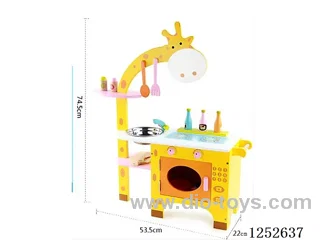 Wooden toy - Giraffe Kitchen