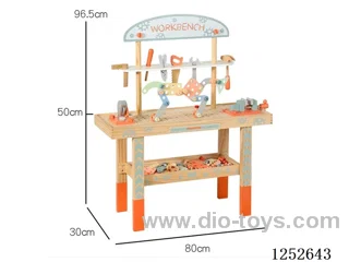 Wooden toy - Large Orange Tool Counter