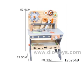 Wooden toy - Clock Tool Counter