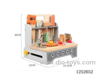 Wooden toy - Grey Small Tool Counter