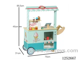 Wooden toy - Ice Cream Maker