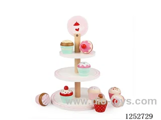 Wooden toy - Vegetable Basket 14 Piece Set
