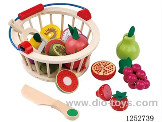 Wooden toy - Wooden Box Vegetable Set