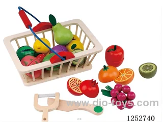 Wooden toy - Wooden Box Breakfast Set