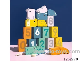 Wooden toy - Cylinder Sockets for Montessori Teaching Aids