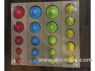 Wooden toy - Montessori teaching aids triangle