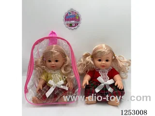 13 inch doll with 4 sound in PVC bag