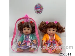 13 inch doll with 4 sound in PVC bag