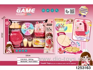 playhouse kitchen toys in window box