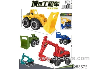 Free wheel engineering vehicle