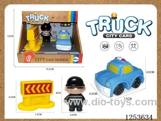 Police Vinyl Vehicle Set