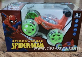 rc stunt car with 3D light included battery